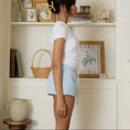 Load image into Gallery viewer, Jeanette Mini Short Blue