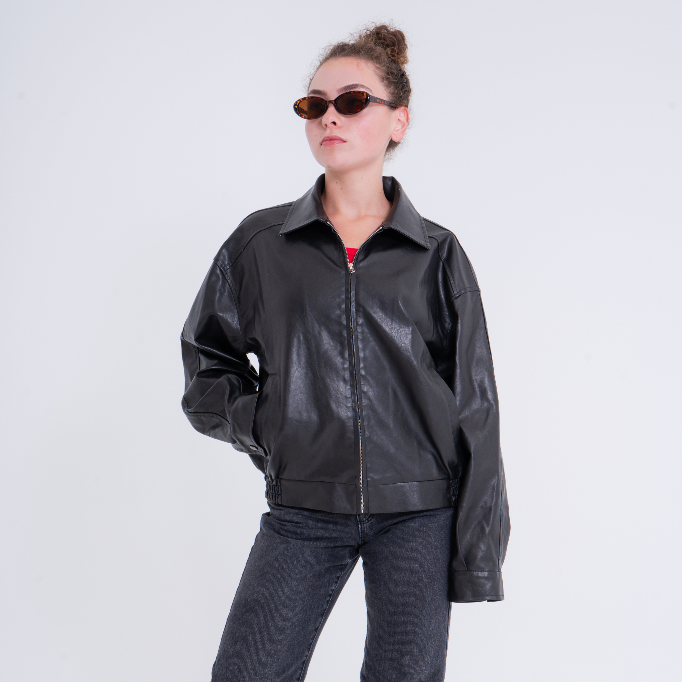 The Faux Leather Jacket