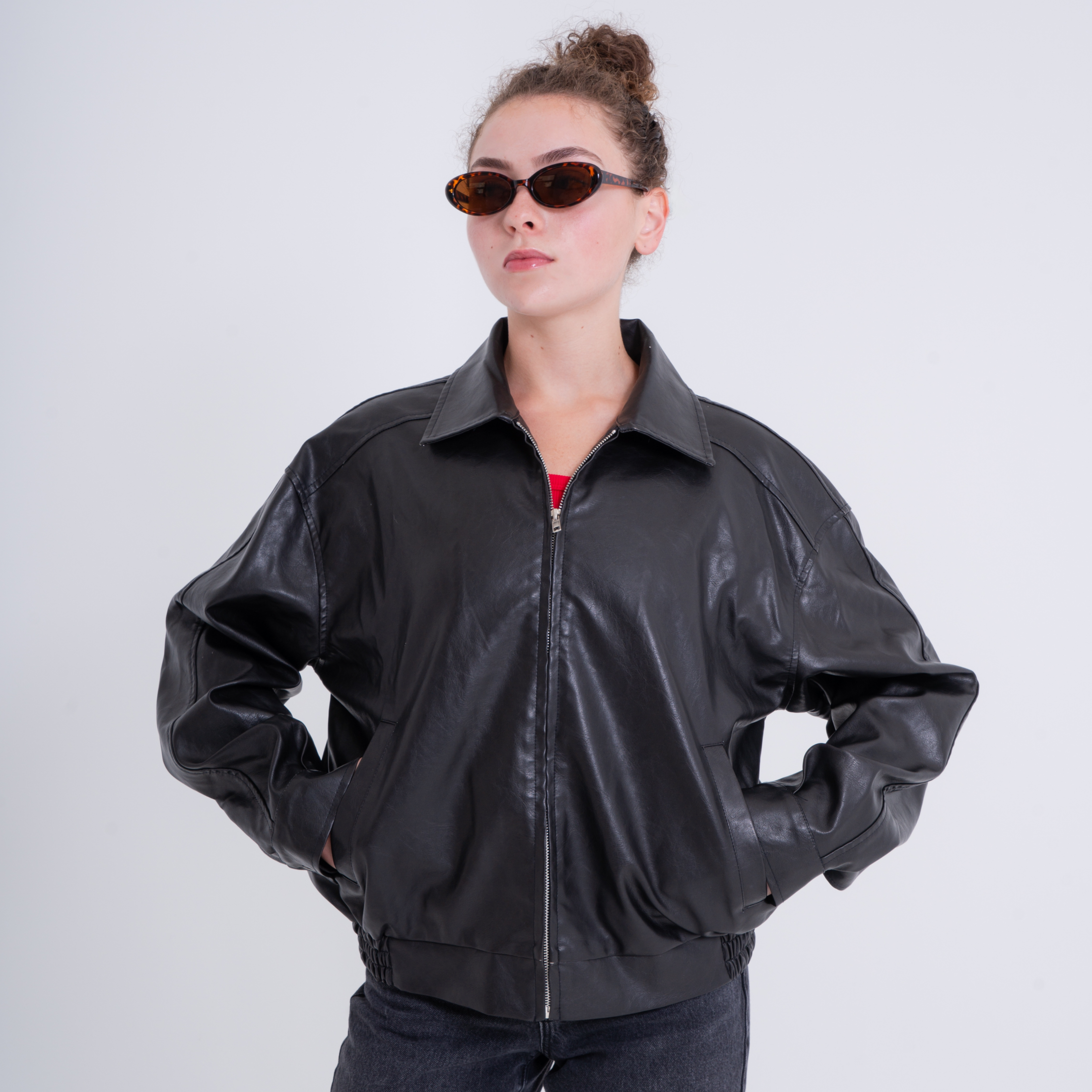 The Faux Leather Jacket
