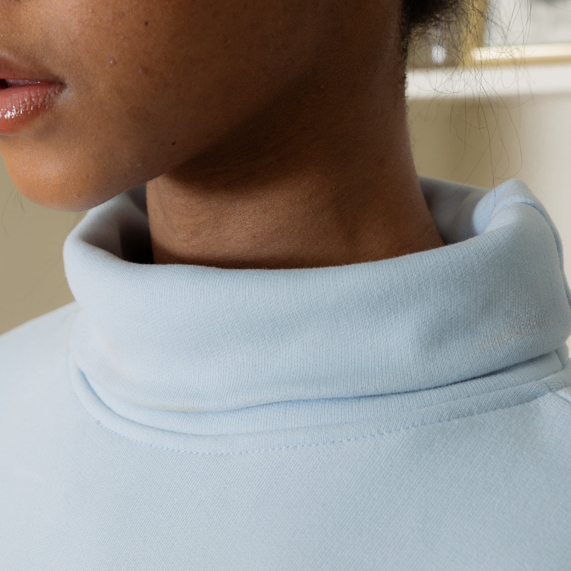 Jeanette Roll Over Mockneck