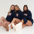 Load image into Gallery viewer, HBH Mock Neck Navy
