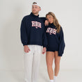 Load image into Gallery viewer, HBH Mock Neck Navy
