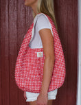 Load image into Gallery viewer, Strawberry Reversible Tote Bag
