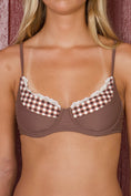 Load image into Gallery viewer, Chocolate Bikini Top

