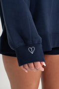 Load image into Gallery viewer, HBH Mock Neck Navy
